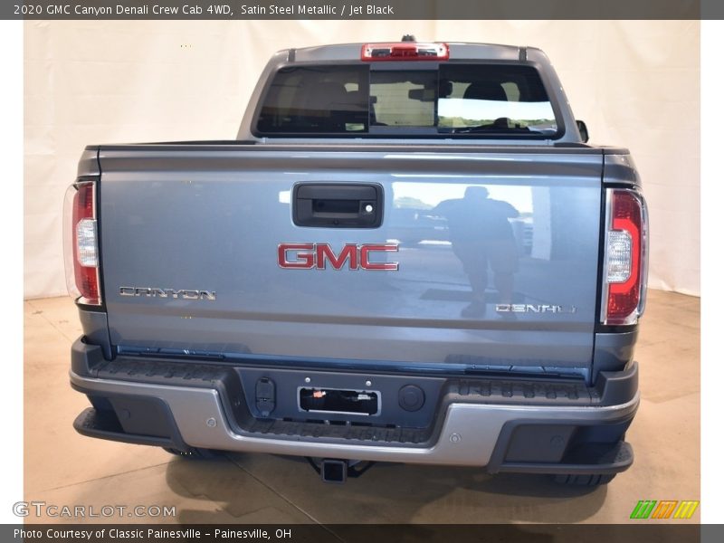 Satin Steel Metallic / Jet Black 2020 GMC Canyon Denali Crew Cab 4WD