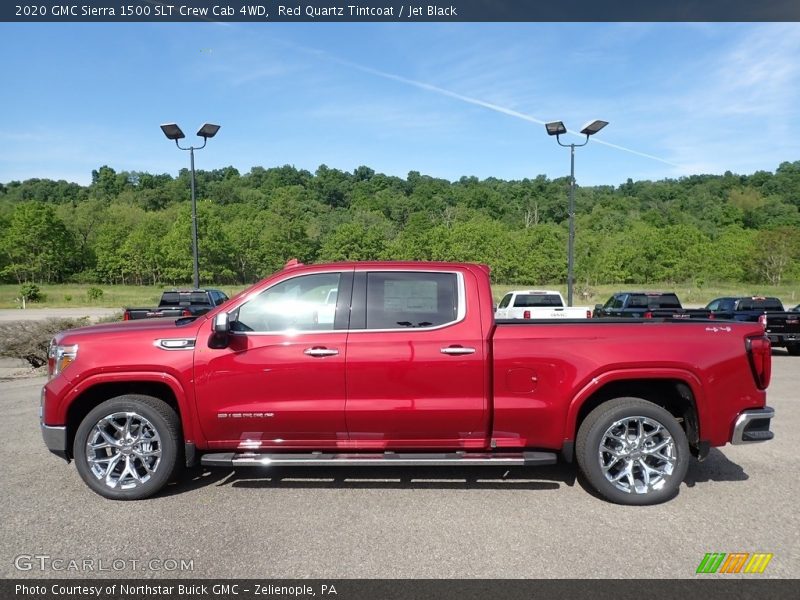  2020 Sierra 1500 SLT Crew Cab 4WD Red Quartz Tintcoat