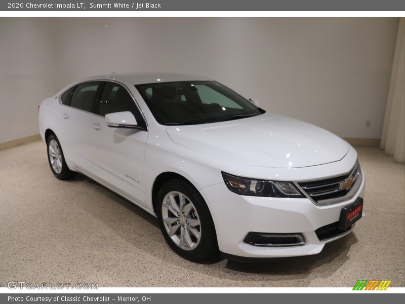 Summit White / Jet Black 2020 Chevrolet Impala LT