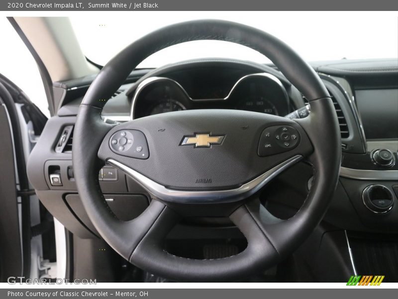 Summit White / Jet Black 2020 Chevrolet Impala LT