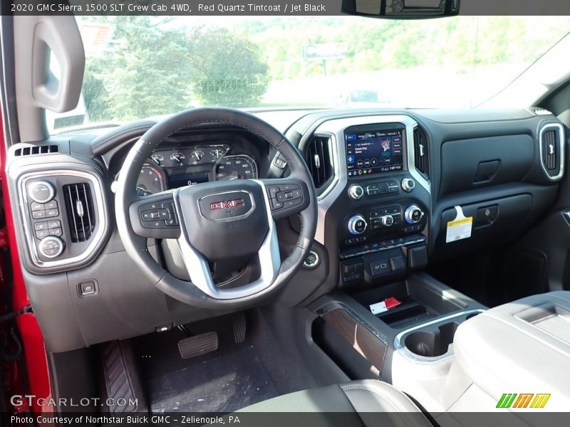 Dashboard of 2020 Sierra 1500 SLT Crew Cab 4WD