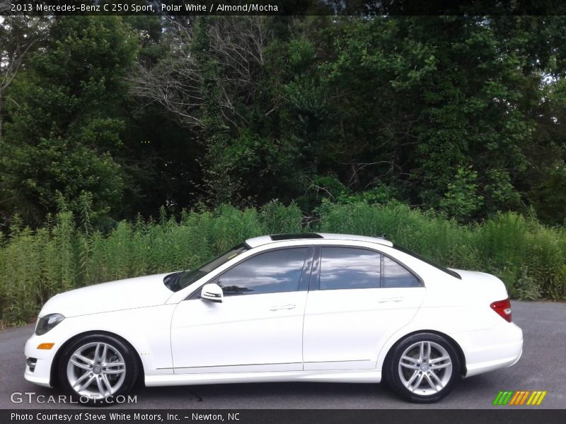 Polar White / Almond/Mocha 2013 Mercedes-Benz C 250 Sport