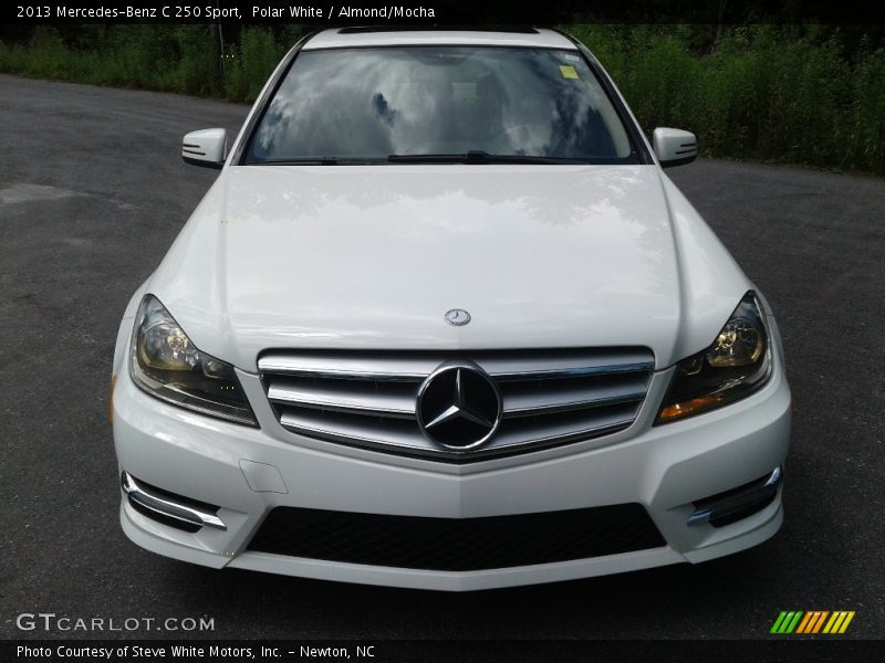 Polar White / Almond/Mocha 2013 Mercedes-Benz C 250 Sport