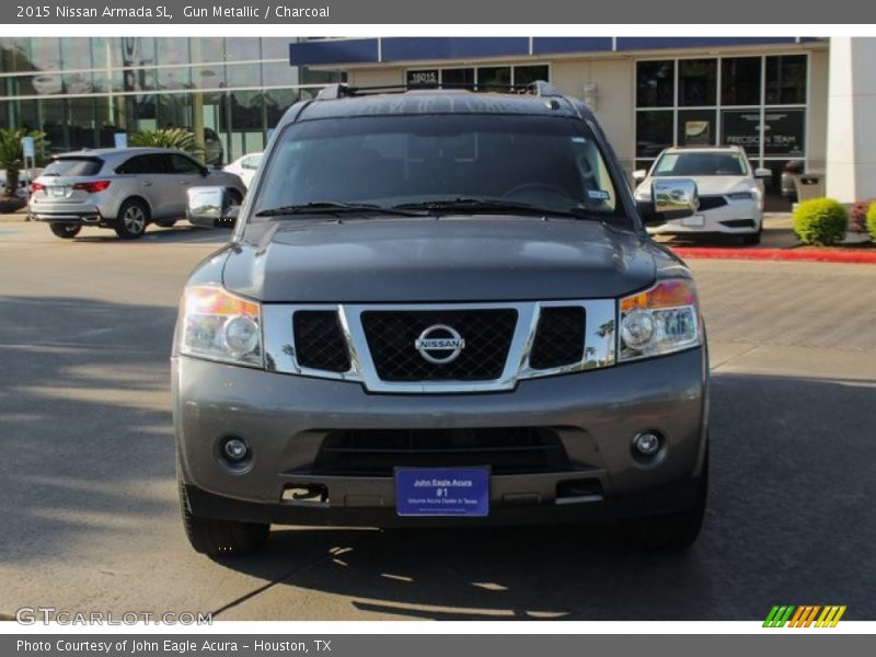 Gun Metallic / Charcoal 2015 Nissan Armada SL