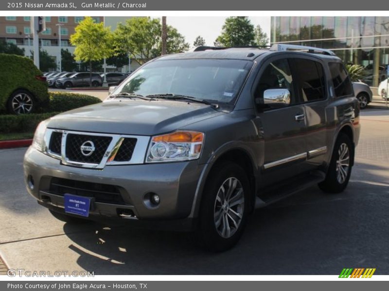 Gun Metallic / Charcoal 2015 Nissan Armada SL