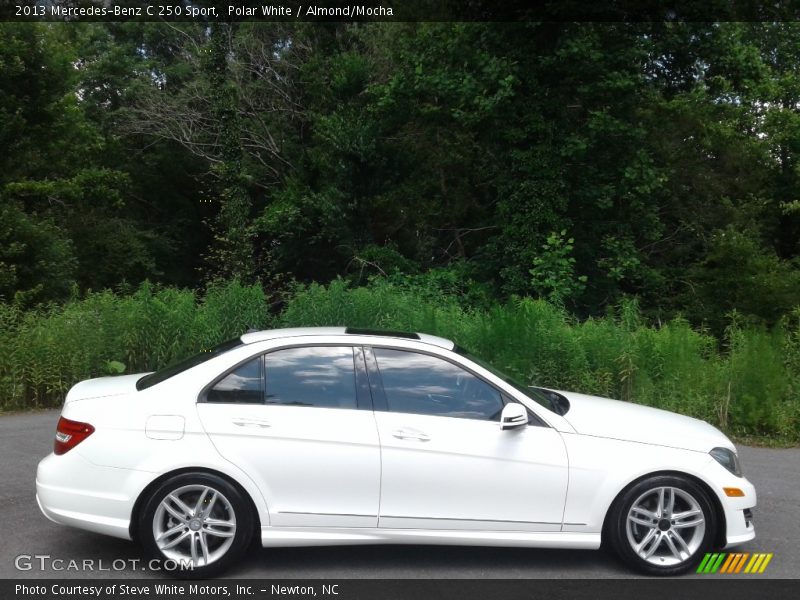 Polar White / Almond/Mocha 2013 Mercedes-Benz C 250 Sport