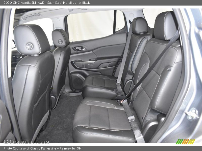 Satin Steel Metallic / Jet Black 2020 GMC Acadia SLT AWD