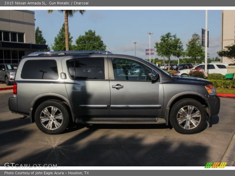 Gun Metallic / Charcoal 2015 Nissan Armada SL