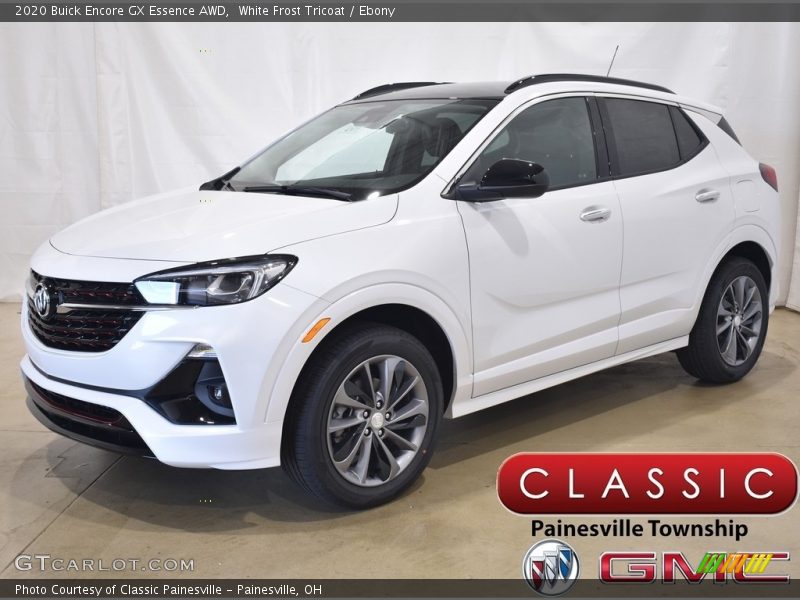 White Frost Tricoat / Ebony 2020 Buick Encore GX Essence AWD