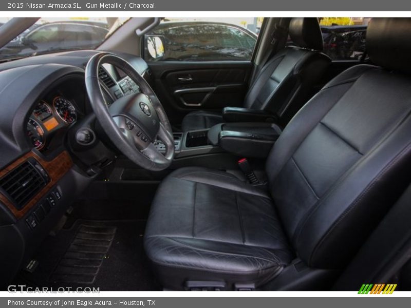 Front Seat of 2015 Armada SL