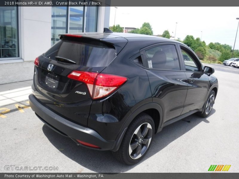 Crystal Black Pearl / Black 2018 Honda HR-V EX AWD