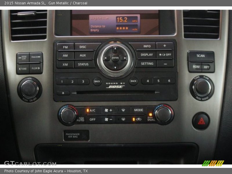 Controls of 2015 Armada SL