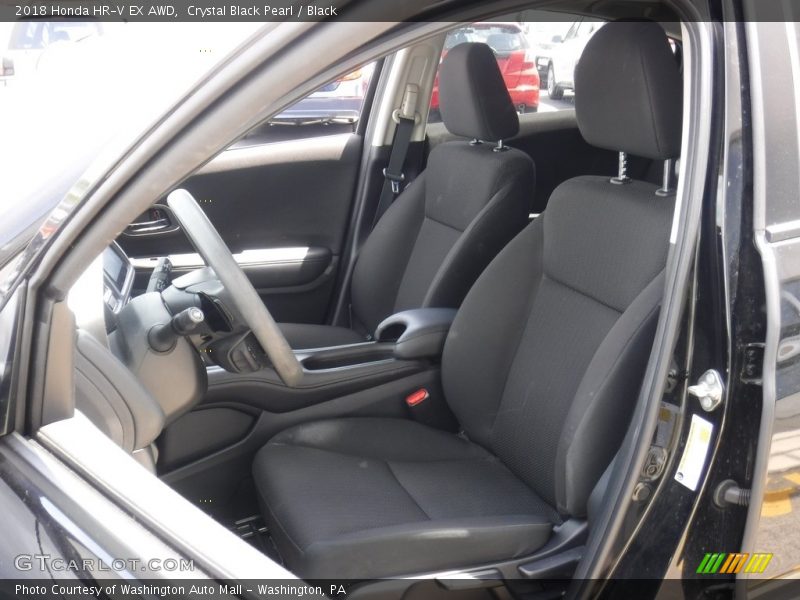 Crystal Black Pearl / Black 2018 Honda HR-V EX AWD