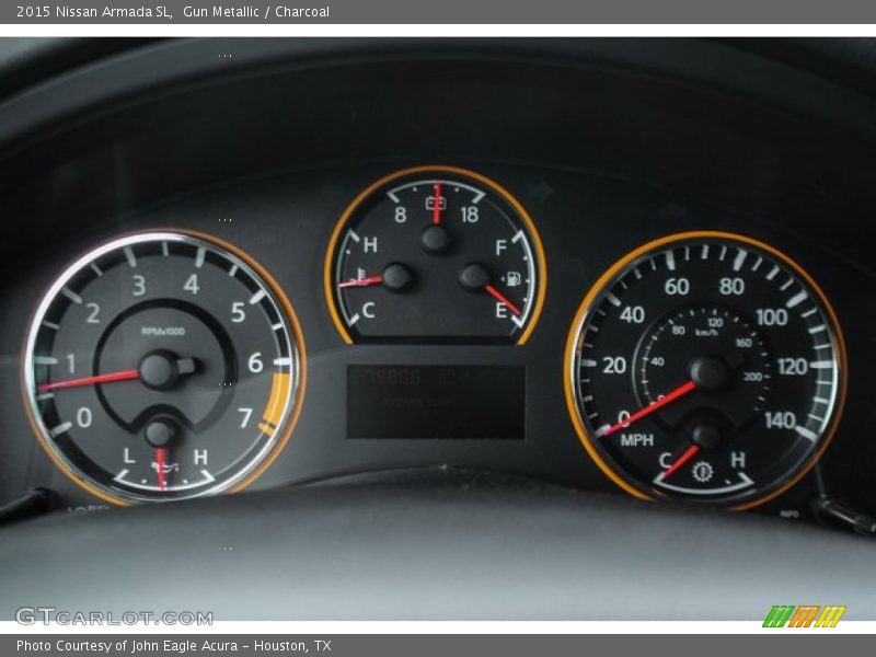  2015 Armada SL SL Gauges