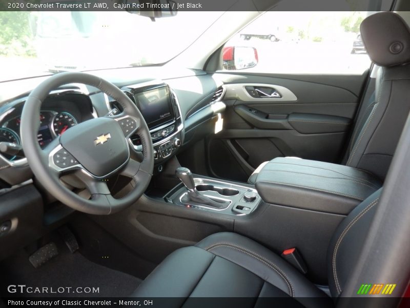 Cajun Red Tintcoat / Jet Black 2020 Chevrolet Traverse LT AWD