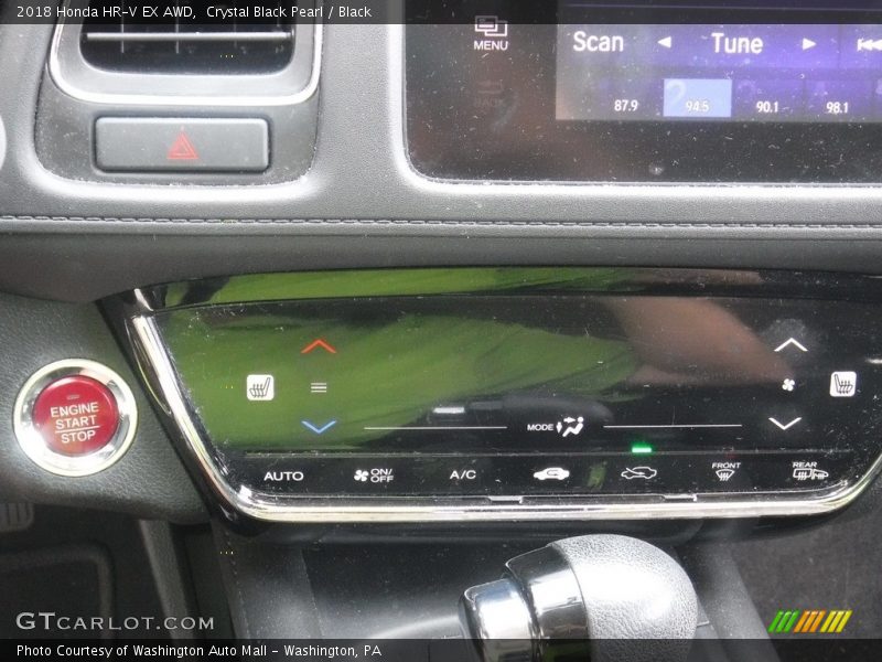 Crystal Black Pearl / Black 2018 Honda HR-V EX AWD