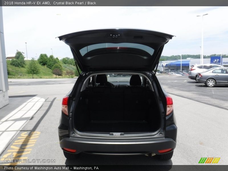 Crystal Black Pearl / Black 2018 Honda HR-V EX AWD