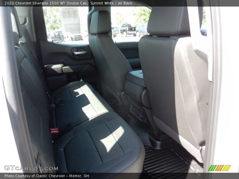 Summit White / Jet Black 2020 Chevrolet Silverado 1500 WT Double Cab