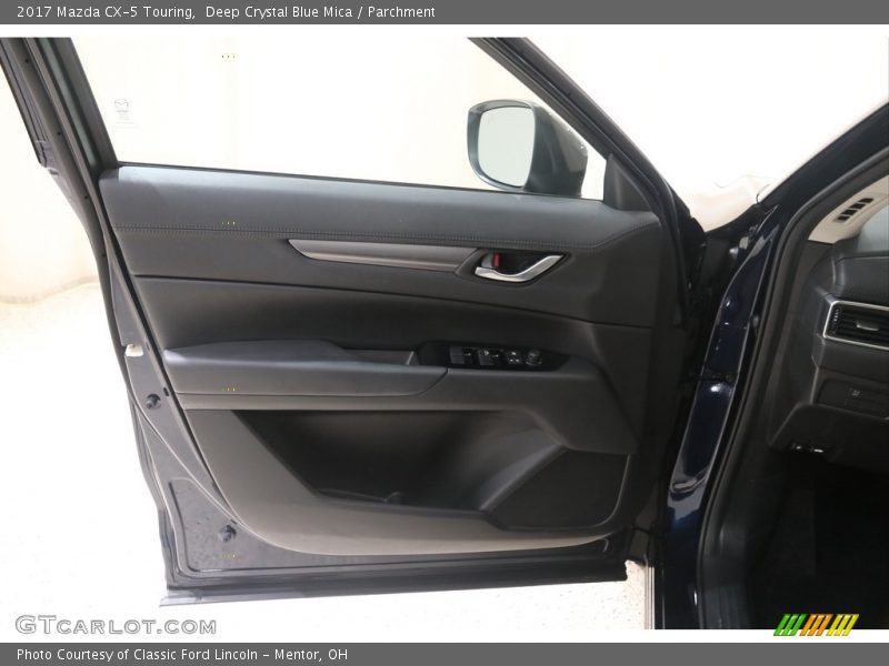 Deep Crystal Blue Mica / Parchment 2017 Mazda CX-5 Touring