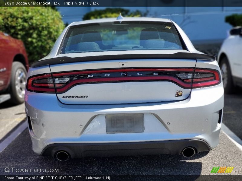 Triple Nickel / Black 2020 Dodge Charger Scat Pack