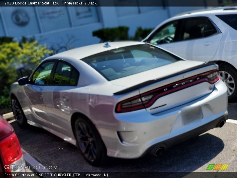 Triple Nickel / Black 2020 Dodge Charger Scat Pack