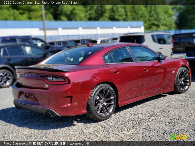 Octane Red / Black 2020 Dodge Charger Scat Pack