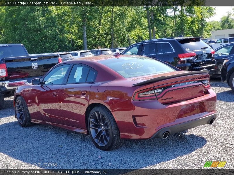 Octane Red / Black 2020 Dodge Charger Scat Pack