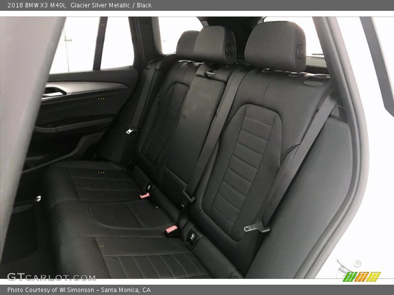 Rear Seat of 2018 X3 M40i