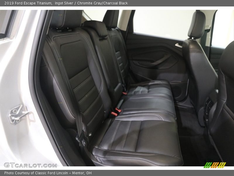 Ingot Silver / Chromite Gray/Charcoal Black 2019 Ford Escape Titanium