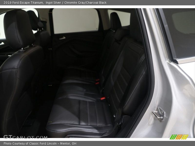 Ingot Silver / Chromite Gray/Charcoal Black 2019 Ford Escape Titanium