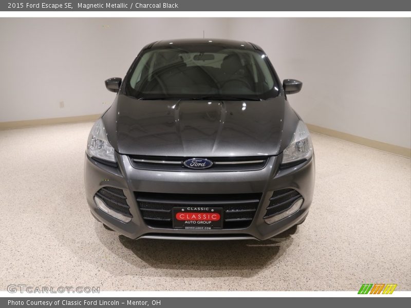 Magnetic Metallic / Charcoal Black 2015 Ford Escape SE