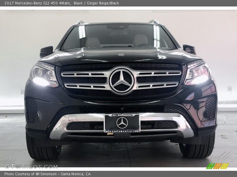 Black / Ginger Beige/Black 2017 Mercedes-Benz GLS 450 4Matic