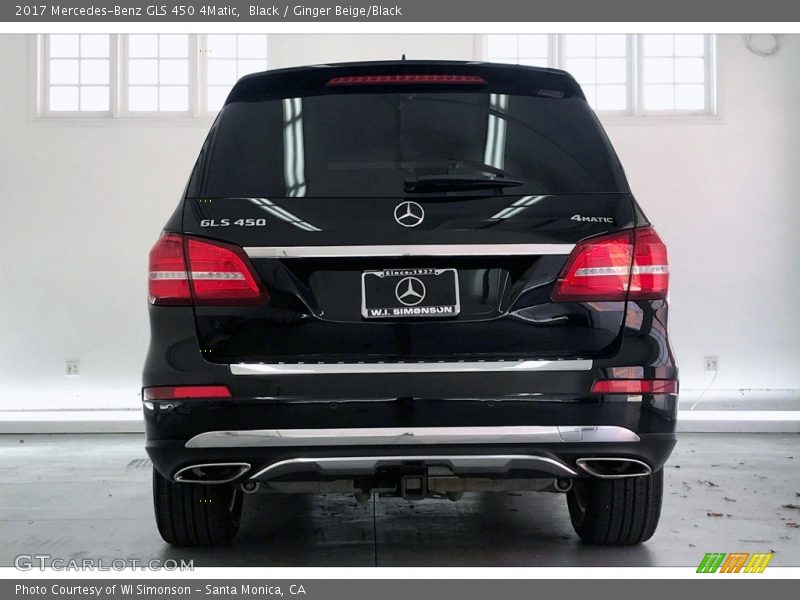 Black / Ginger Beige/Black 2017 Mercedes-Benz GLS 450 4Matic