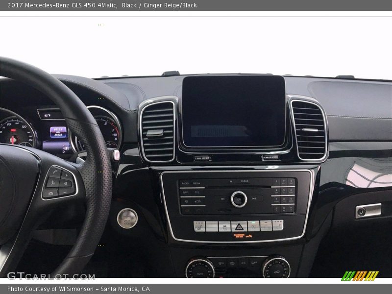 Black / Ginger Beige/Black 2017 Mercedes-Benz GLS 450 4Matic