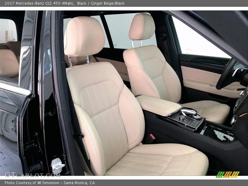 Black / Ginger Beige/Black 2017 Mercedes-Benz GLS 450 4Matic