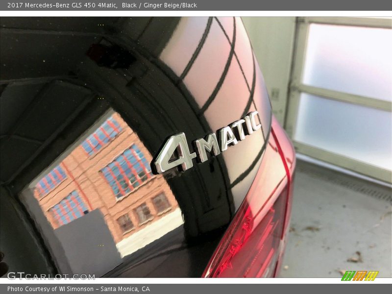Black / Ginger Beige/Black 2017 Mercedes-Benz GLS 450 4Matic