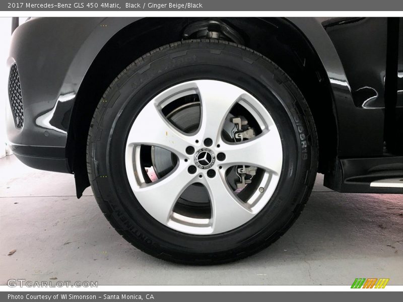 Black / Ginger Beige/Black 2017 Mercedes-Benz GLS 450 4Matic