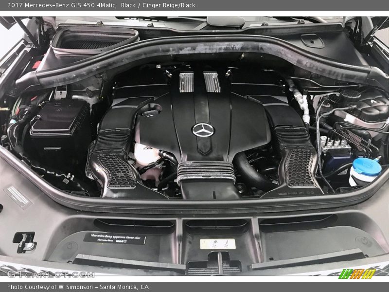 Black / Ginger Beige/Black 2017 Mercedes-Benz GLS 450 4Matic
