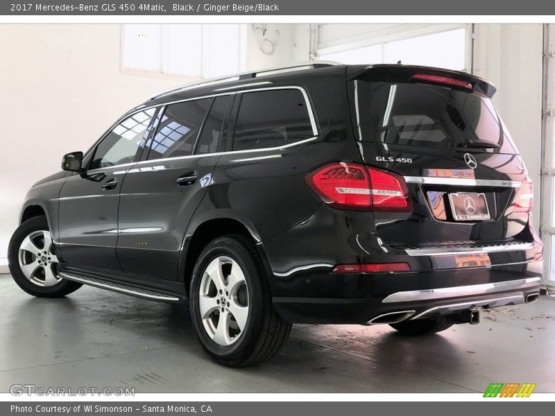 Black / Ginger Beige/Black 2017 Mercedes-Benz GLS 450 4Matic