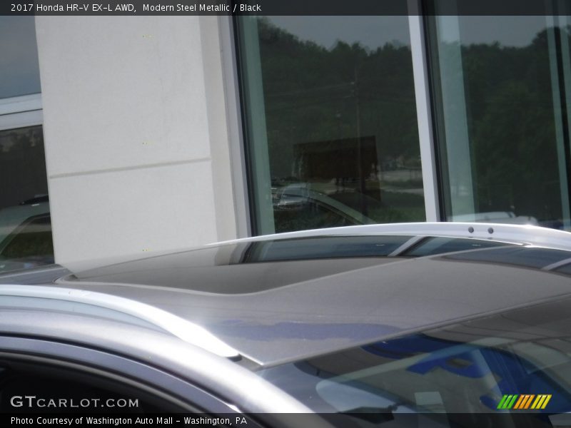 Modern Steel Metallic / Black 2017 Honda HR-V EX-L AWD