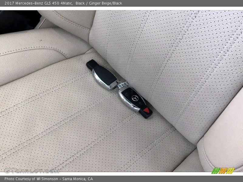 Black / Ginger Beige/Black 2017 Mercedes-Benz GLS 450 4Matic