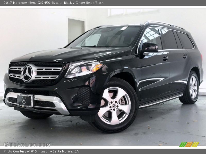 Black / Ginger Beige/Black 2017 Mercedes-Benz GLS 450 4Matic