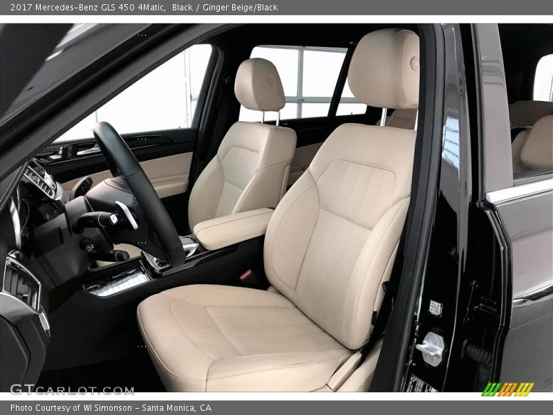 Black / Ginger Beige/Black 2017 Mercedes-Benz GLS 450 4Matic