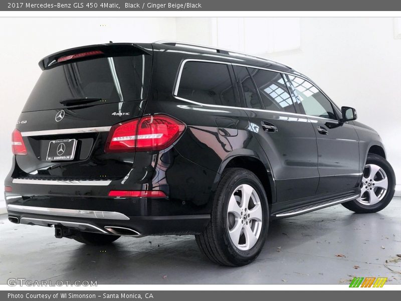 Black / Ginger Beige/Black 2017 Mercedes-Benz GLS 450 4Matic
