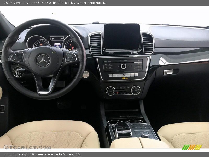 Black / Ginger Beige/Black 2017 Mercedes-Benz GLS 450 4Matic
