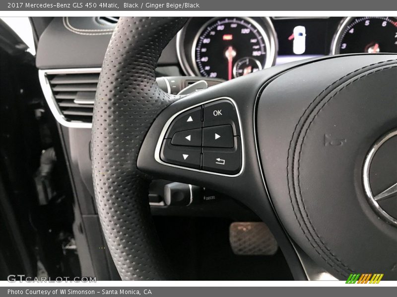 Black / Ginger Beige/Black 2017 Mercedes-Benz GLS 450 4Matic
