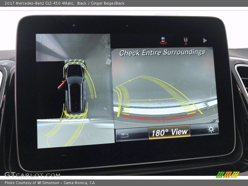 Black / Ginger Beige/Black 2017 Mercedes-Benz GLS 450 4Matic