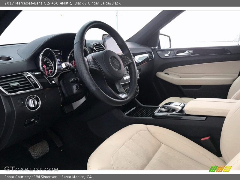 Black / Ginger Beige/Black 2017 Mercedes-Benz GLS 450 4Matic