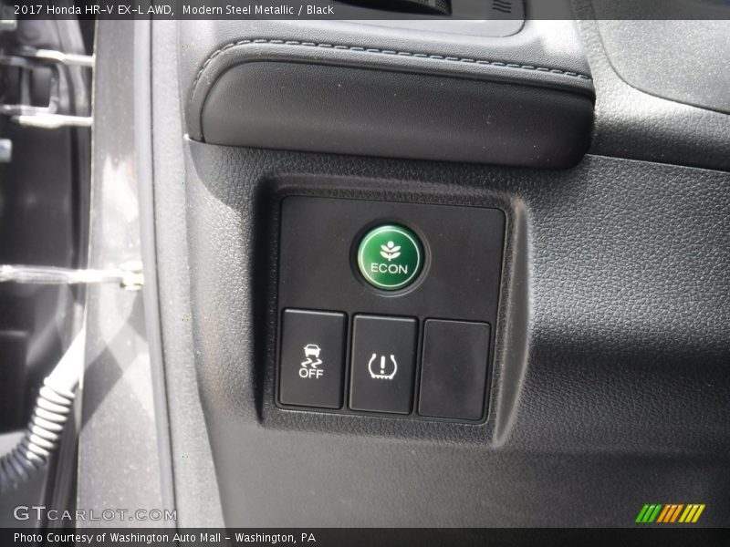 Modern Steel Metallic / Black 2017 Honda HR-V EX-L AWD