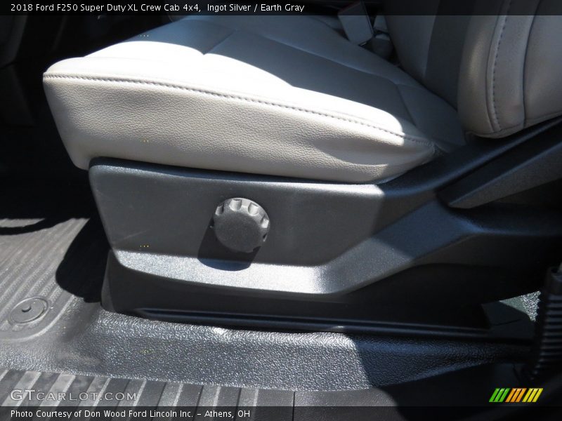 Ingot Silver / Earth Gray 2018 Ford F250 Super Duty XL Crew Cab 4x4